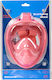 Unitup Tauchmaske Silikon Vollgesicht Rosa