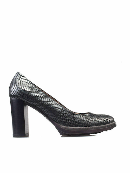 Wonders Leder Pumps Schwarz