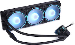 Alphacool Eisbaer LT360 Aurora Wasserkühlsysteme AIO CPU mit 3 Lüfterabmessung 120mm und ARGB Beleuchtung