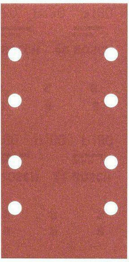 Bosch Palm Sander Sanding Sheet K180 with 8 Holes 185x93mm Set 10pcs