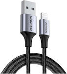Ugreen US199 Geflochten USB-A zu Lightning Kabel Schwarz 1m (60156)