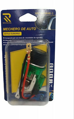 Rolinger Car Lighter Βύσμα Φωτιζόμενο 12V RL-