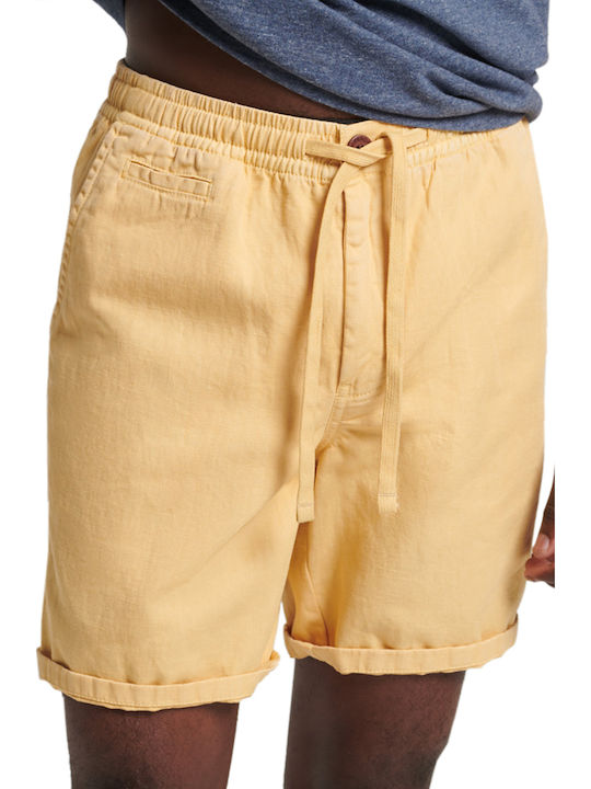 Superdry Ovin Vintage Men's Shorts Chino Yellow