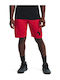 Under Armour Perimeter Sportliche Herrenshorts Rot