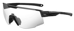 R2 Cycling Glasses Edge with Black Frame & Transparent Lenses