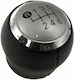 Πόμολο 6 Ταχυτήτων για Toyota Auris 2005-2013 / Avensis 2009 / Corolla 2005-2013 / RAV 4 2012 / Yaris 2009 Ασημί