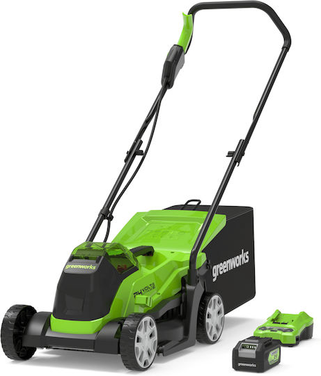 Greenworks GD24LM33K4 Μηχανή Γκαζόν Μπαταρίας 24V