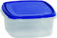 Viomes Plastic Lunch Box Nο.50 Blue 1300ml