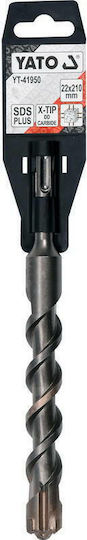 Yato X-TIP Four-Cut Diamond Drill 18x460mm with SDS Plus Shank for Masonry 18mm