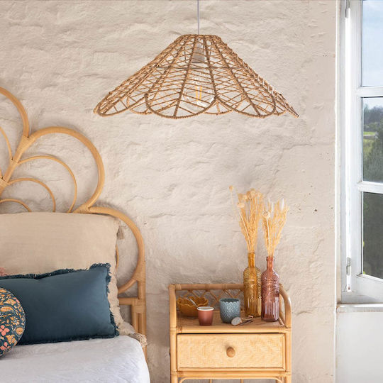 Pendant Light Beige 58x58x22cm