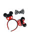 Loungefly Mickey & Minnie Valentines Kinder Haarband mit Ohren Mehrfarbig 1Stück