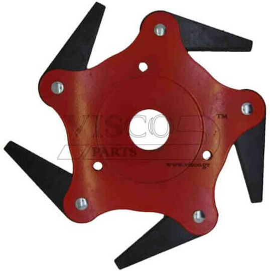 Visco Parts Lamă / Disc de tăiere a buruienilor 6 dinți ΚΕΦ-62