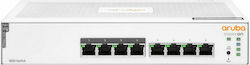 HP Aruba Instant On 1830 Managed L2 PoE+ Switch με 8 Θύρες Gigabit (1Gbps) Ethernet
