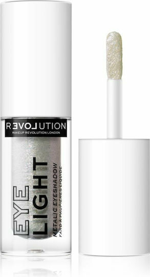 Revolution Beauty Relove Eye Light Metallic Lidschatten in Creme-Form mit Silber Farbe 1.9ml