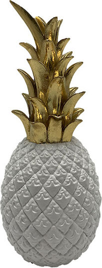 Karvounis Dekorativer Ananas aus Polyresin 11.5x11.5x28cm 1Stück Karvounis Dekorativer Ananas aus Polyresin 11.5x11.5x28cm 1Stück
