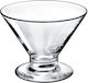Borgonovo Vicenza Eisbecherschüssel Rund Glas Transparent mit Durchmesser 11.8cm 12Stück