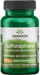 Swanson Sulforaphane from Broccoli Sprout Extract 60 φυτικές κάψουλες