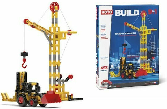 Efko Building Blocks Crane 9 in 1 for 4+ Years 453 Pieces