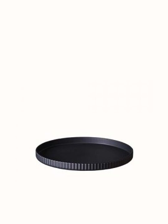 Chic Mic Bioloco Plant Deluxe Πιάτο Γλυκού Πλαστικό Dark Grey με Διάμετρο 20cm