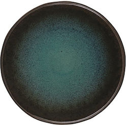 Iris Iris IS.050773 Plate Shallow Ceramic Blue with Diameter 27.5cm 6pcs