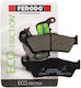 Ferodo Motorcycle Brake Pads Eco-Friction for BMW R1200 GS 2004-2012 / R1150 GS 1999-2005 / K1200 R 2005-2008