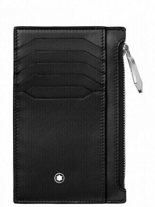 Meisterstück Leather Men's Wallet Cards Black