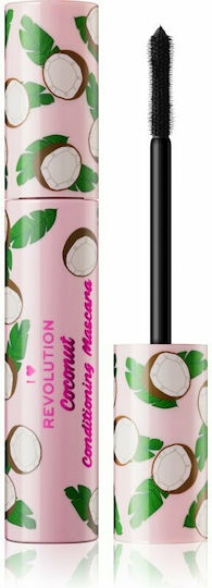 Revolution Beauty I Heart Revolution Tasty Mascara für Natürliches Finish Coconut 8ml
