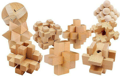 Mini Puzzle din Lemn pentru 6+ Ani TS03128 9buc