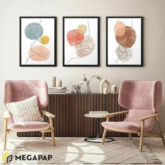 Megapap Circles Rahmen Kunststoff 35x45cm