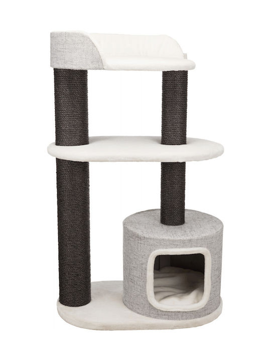 Trixie Kratzbaum Katzenbäume Gray 3 Ebenen 78x48x128cm