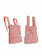 Notabag Hello World Fabric Shopping Bag Rose/red