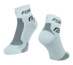 Force Classic Șosete de ciclism Albe