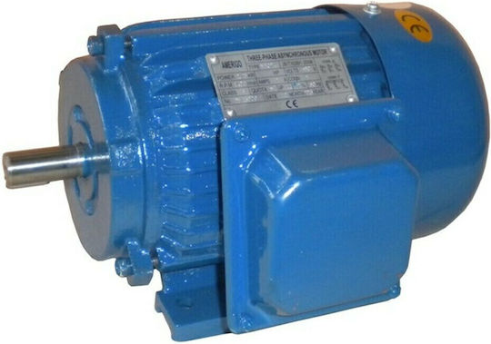 Americo Y132M1-4 Three-Phase Electric motor 10hp Maximum Revolutions 1400rpm with Keyway 380V