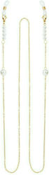Medisei Dalee Two Size Pearls Brillenkette in Gold Farbe 1Stück