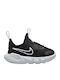 Flex Kinder Sportschuhe Laufen Slip-On Schwarz