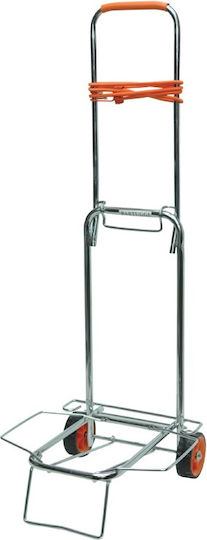 Transport Trolley Foldable Silver