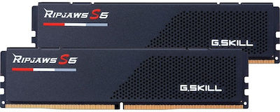 G.Skill Ripjaws S5 32GB DDR5 RAM cu 2 module (2x16GB) și Viteză 6000 pentru Desktop