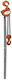 Chain Hoist for Weight Load up to 5t Orange