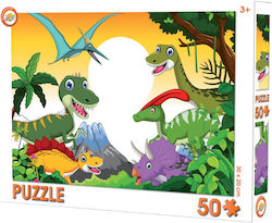 Παιδικό Puzzle Δεινόσαυροι 50pcs για 3+ Ετών Toy Universe