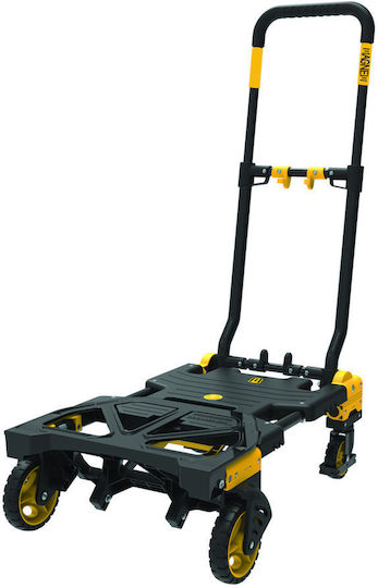 Magnem Transport Trolley Foldable for Weight Load up to 250kg Black