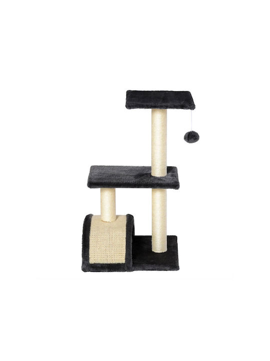 Pawhut Scratching Post Cat Trees Black 40x35x72cm