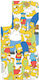Samsung Back for Frame Case Replacement Back Galaxy S22+ Simpsons Mix