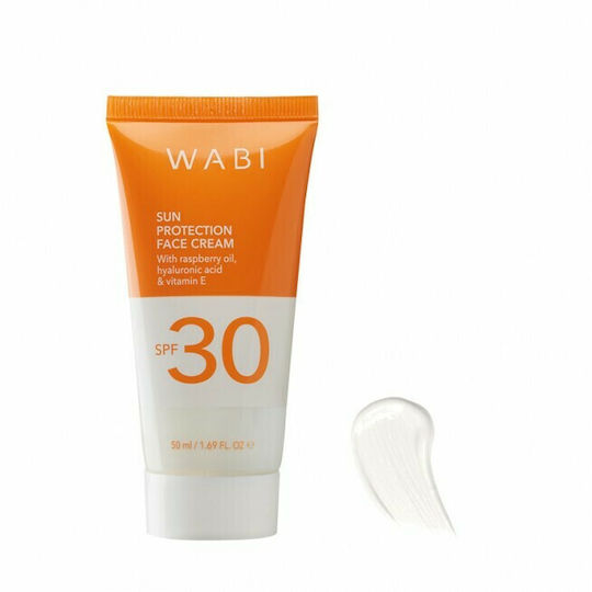 Wabi Beauty Αντηλιακή Κρέμα Προσώπου SPF30 50ml