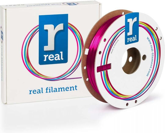 Real Filament PLA 3D Printer Filament 1.75mm Satin Scarlet 0.5kg NLPLASATINSCARLET500MM175 1τμχ (Spool)