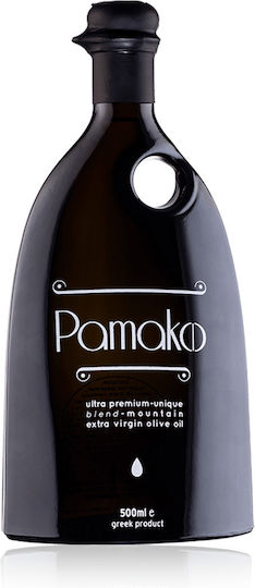 Pamako Exzellentes natives Olivenöl Bio-Produkt Ultra Premium mit Aroma Unverfälscht Kreta Mischung 500ml 1Stück