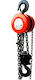 Chain Hoist for Weight Load up to 2t Red