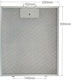 AEG Piesă de schimb Filtru metalic pentru hotă Compatibil cu AEG / Electrolux 25x30cm