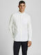 Long-sleeved Cotton Shirt White