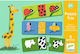 Kinderpuzzle Animals für 3++ Jahre 8pcs Djeco