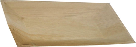 Ready Palm leaves Biodegradable 25x17cm Tray Foodservice Disposable 25pcs